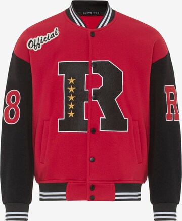 Redbridge Between-Season Jacket in Red: front