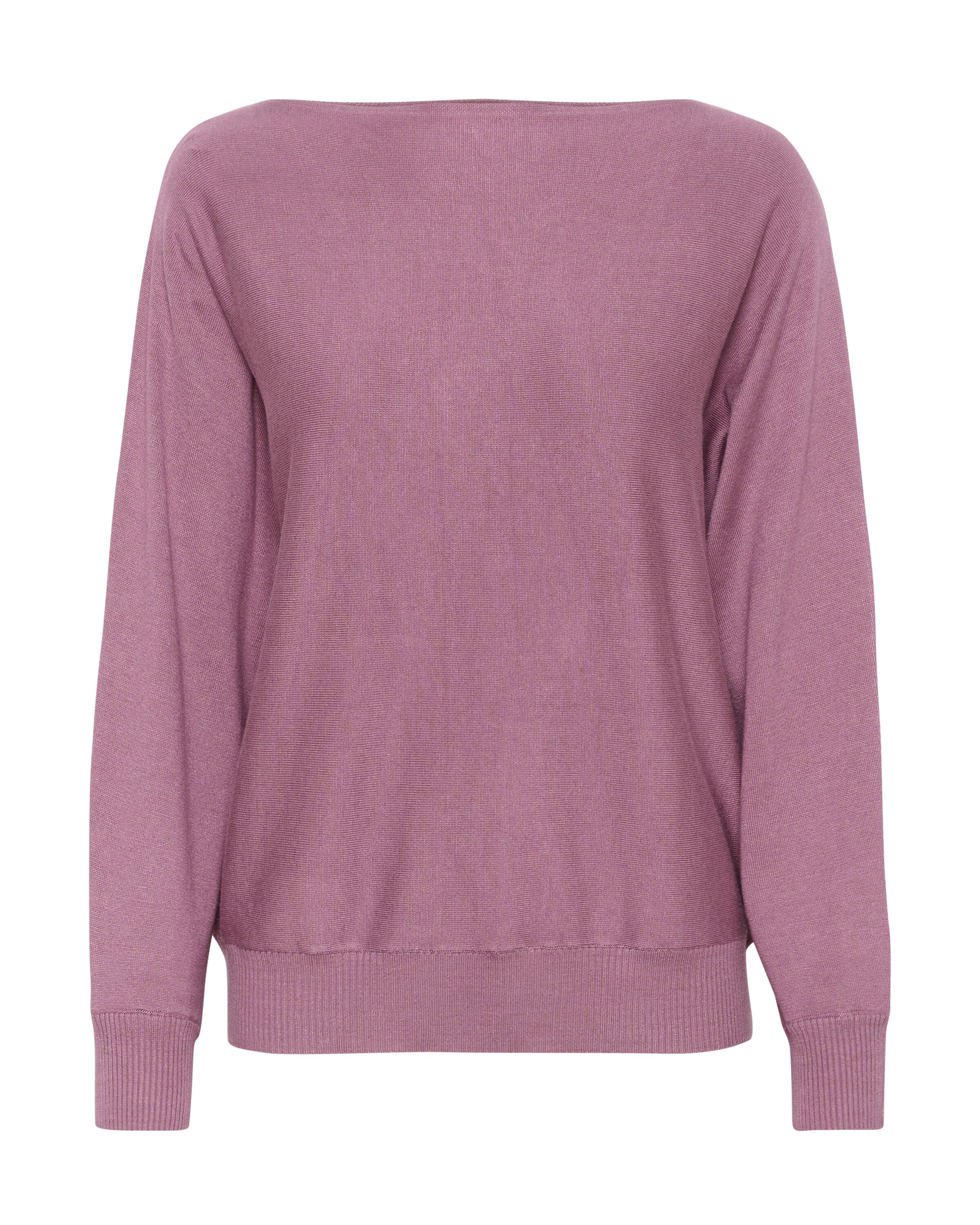 CULTURE Sweater 'Annemarie' in Purple: front
