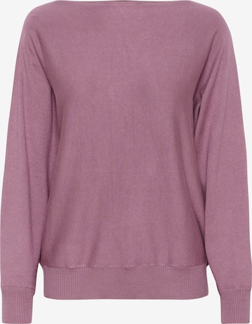CULTURE Sweater 'Annemarie' in Purple: front