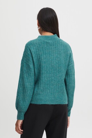 Pull-over 'Kamara' ICHI en bleu