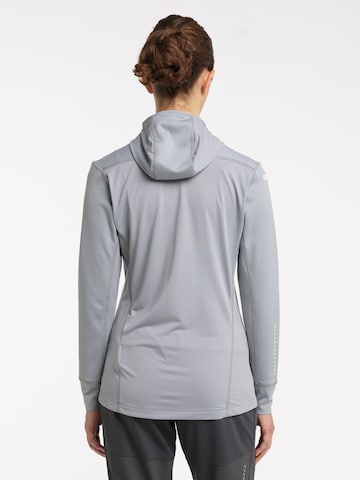 Haglöfs Athletic Zip-Up Hoodie 'L.I.M' in Grey