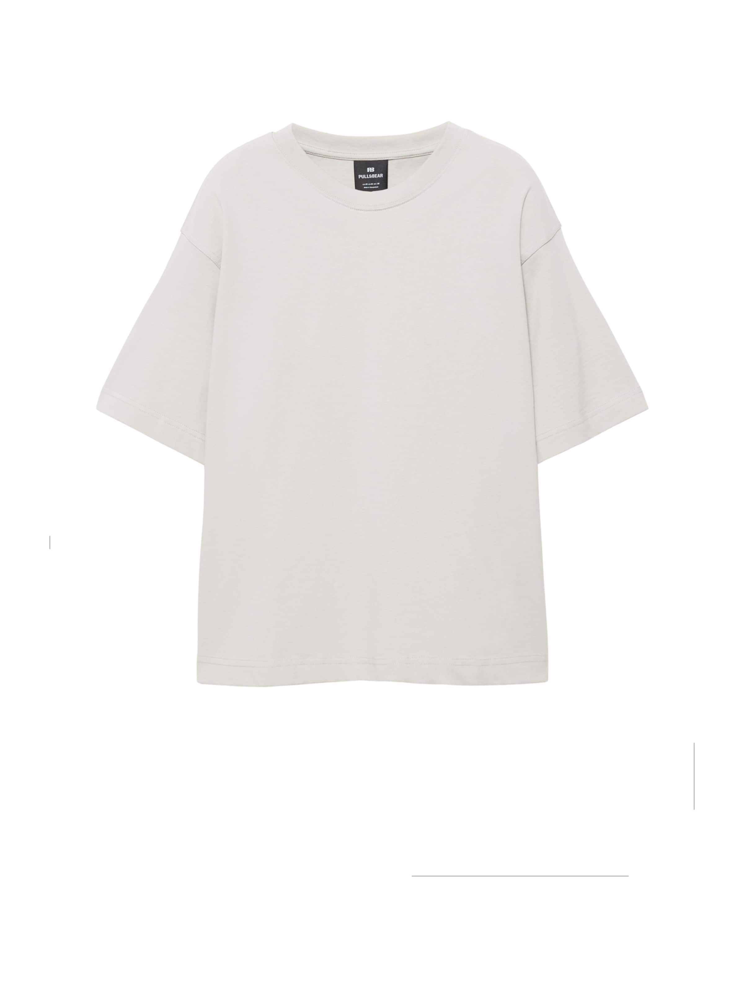 Pull&Bear Shirt in Grey: front