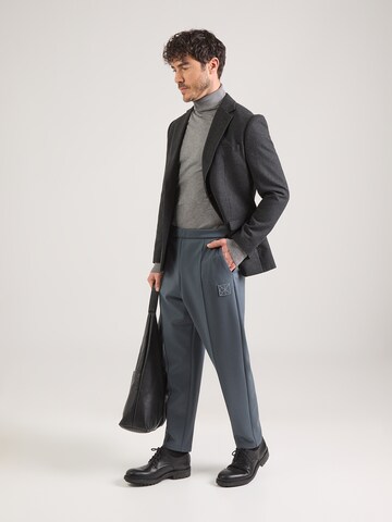 Regular Pantalon à plis Calvin Klein en bleu