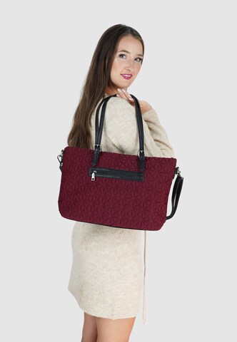 HARPA Shopper 'CHAMP' in Rood: voorkant