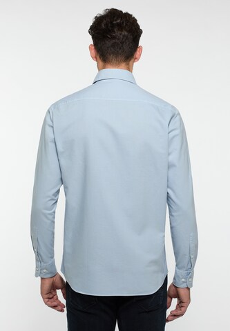 ETERNA Regular fit Overhemd 'Even' in Blauw