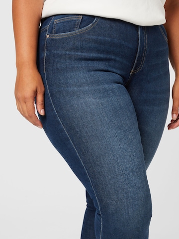 Skinny Jean 'CORAL' ONLY Curve en bleu