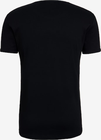 LOGOSHIRT T-Shirt 'Two Face' in Schwarz
