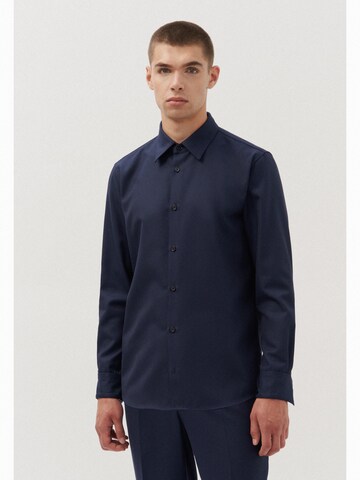Studio Seidensticker Regular fit Button Up Shirt in Blue: front