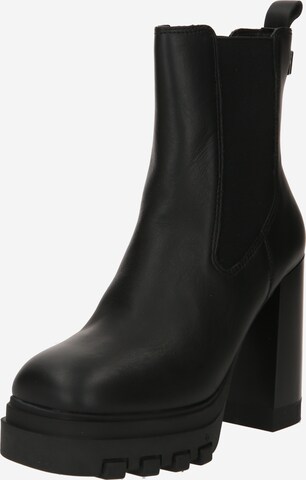 Tommy Jeans Chelsea Boots in Black: front