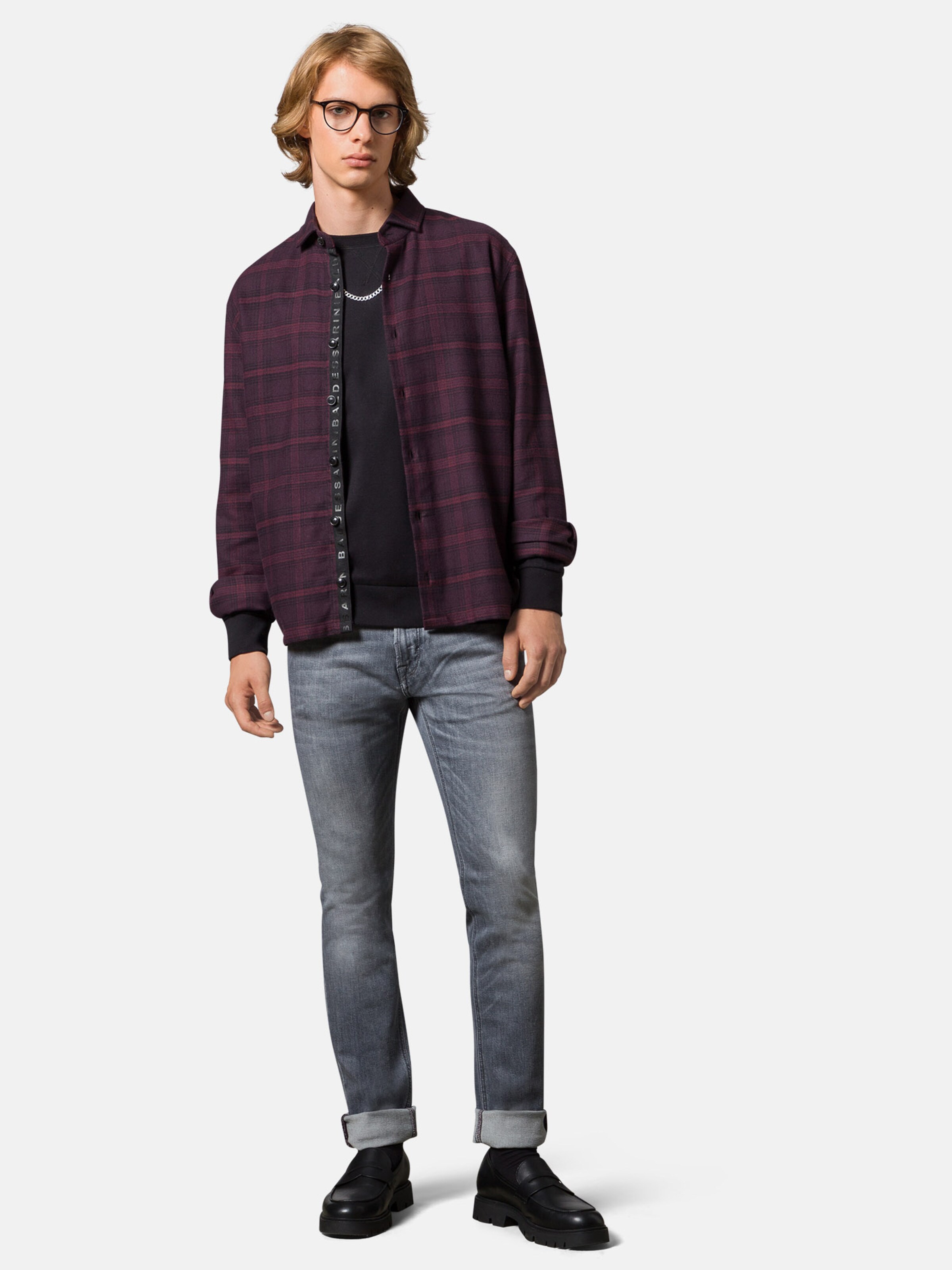 Männer Jeans Baldessarini Jeans 'John' in Grau - AI03514 Männer Jeans Baldessarini Jeans 'John' in Grau - AI03514