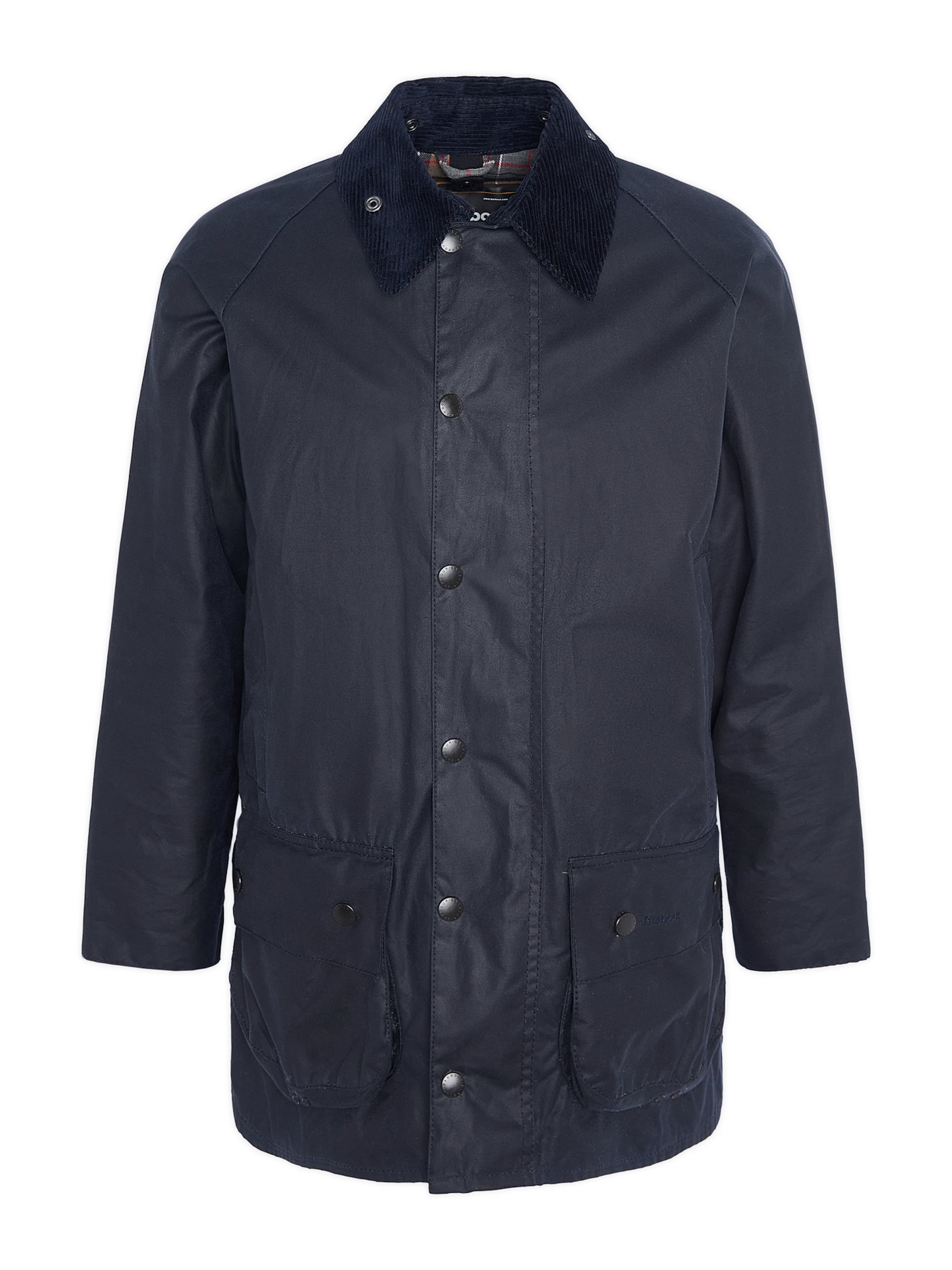 Barbour - Casaco meia-estação 'Beaufort' em azul: frente