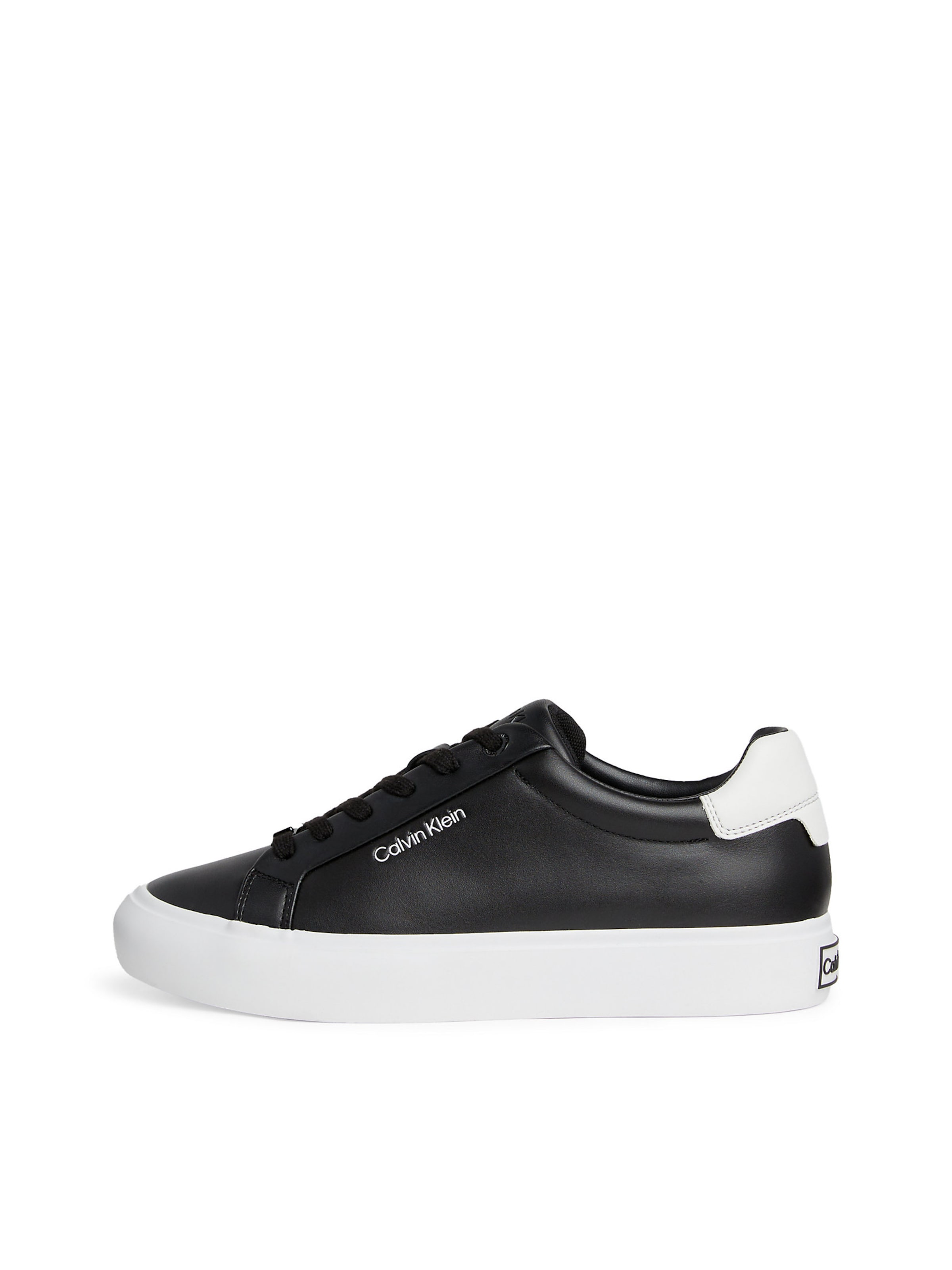 Sneaker bassa di Calvin Klein in nero: frontale