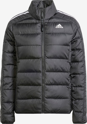 Veste de sport 'Essentials' ADIDAS SPORTSWEAR en noir : devant
