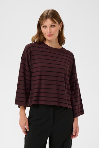 Pull-over 'Spina' SOAKED IN LUXURY en rouge : devant