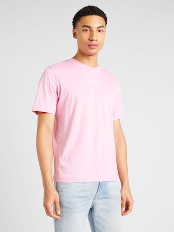 T-Shirt 'ARCHIE' JACK & JONES en violet : devant