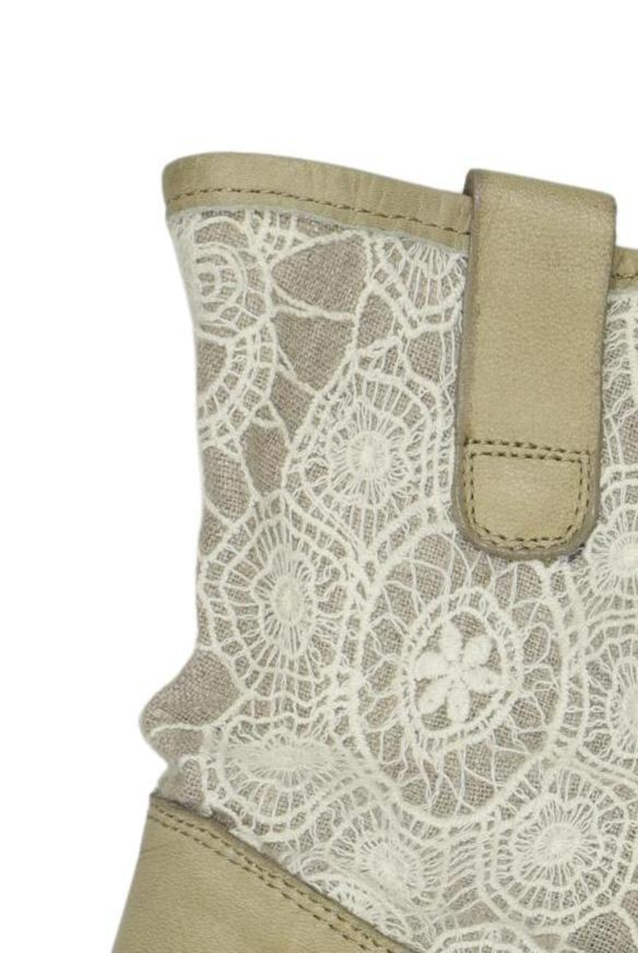 ALBA MODA Dress Boots in 37 in Beige