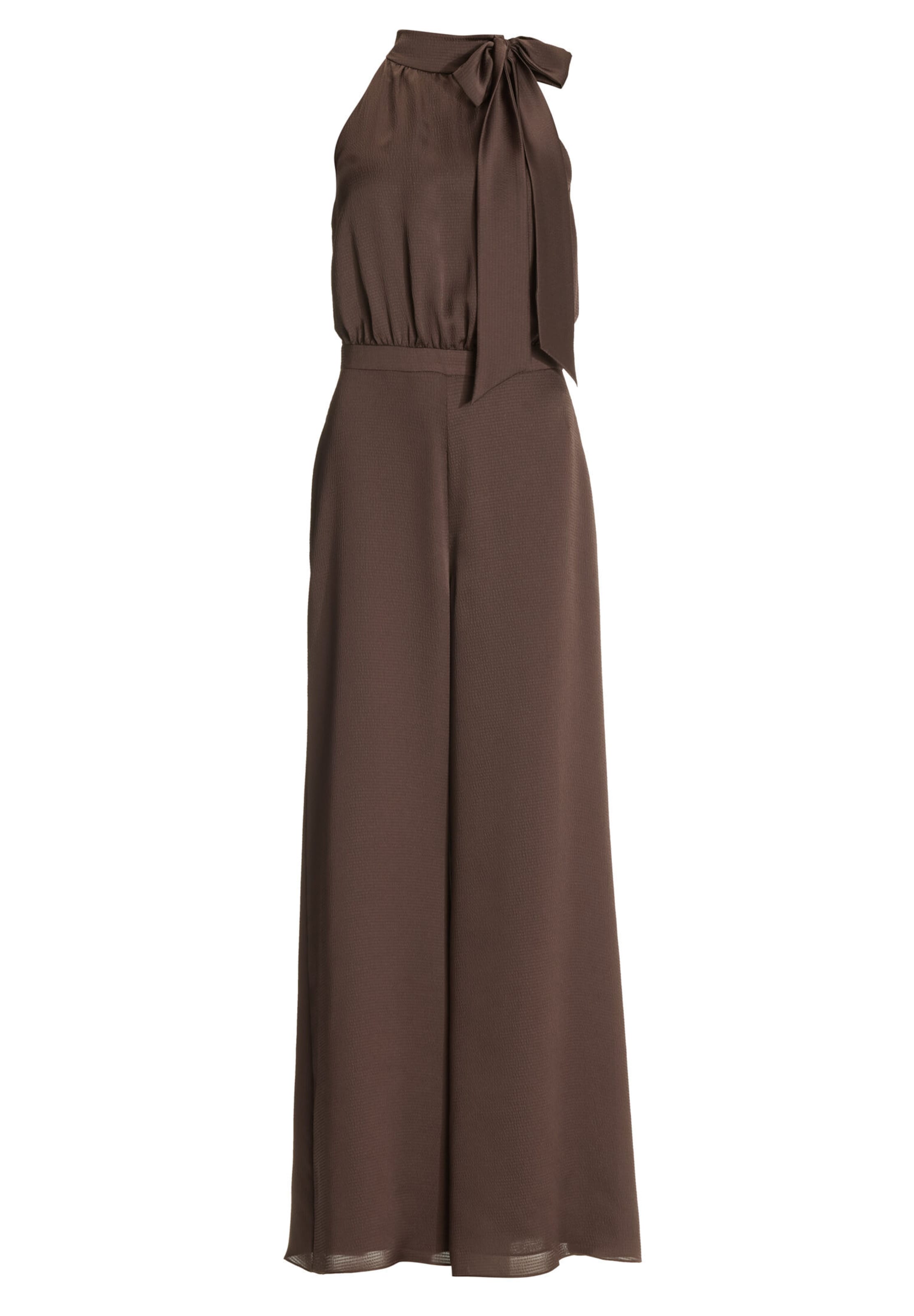 SWING Jumpsuit in Brown: front