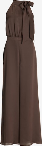 SWING Jumpsuit in Brown: front
