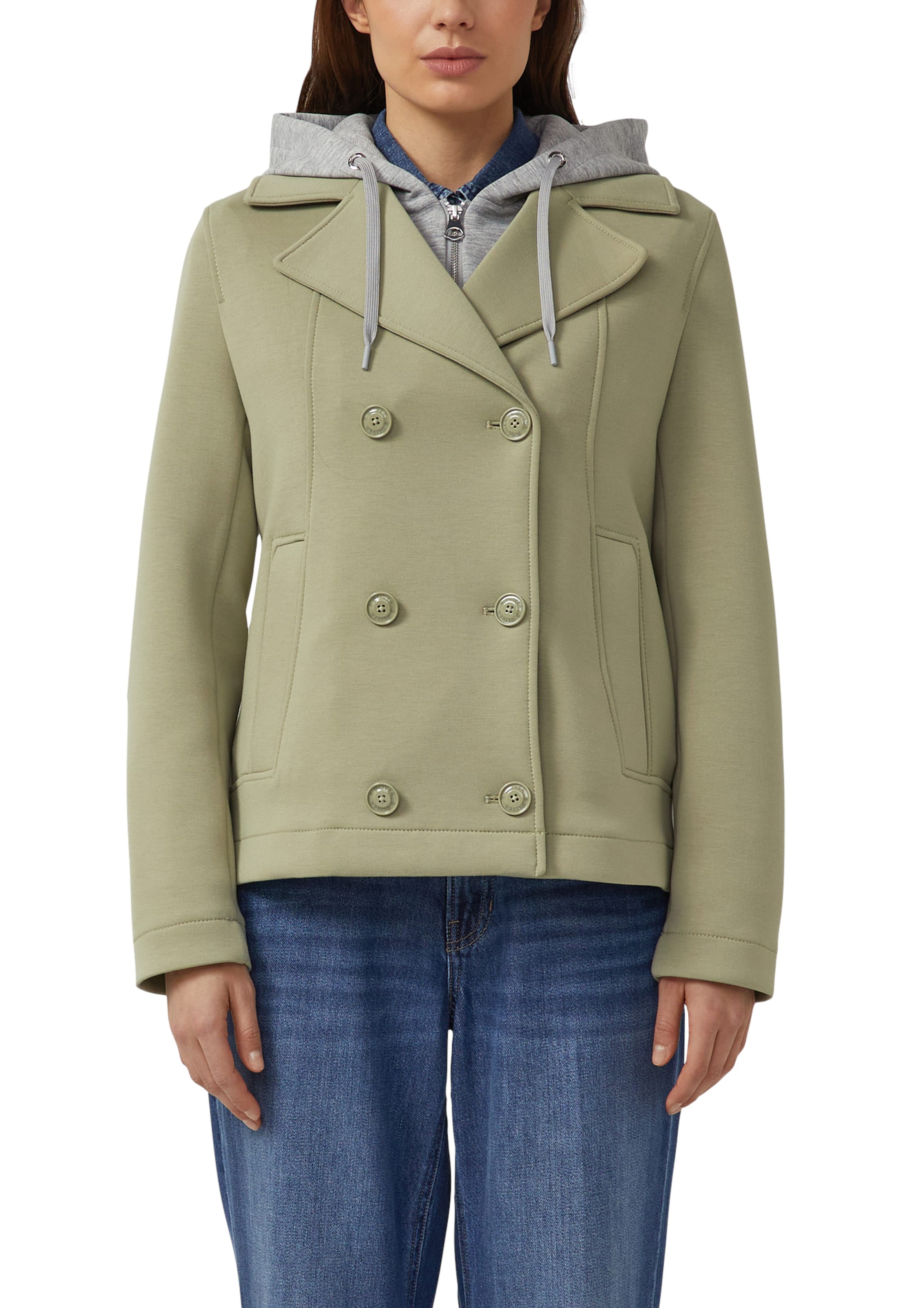 Veste mi-saison s.Oliver en vert : devant