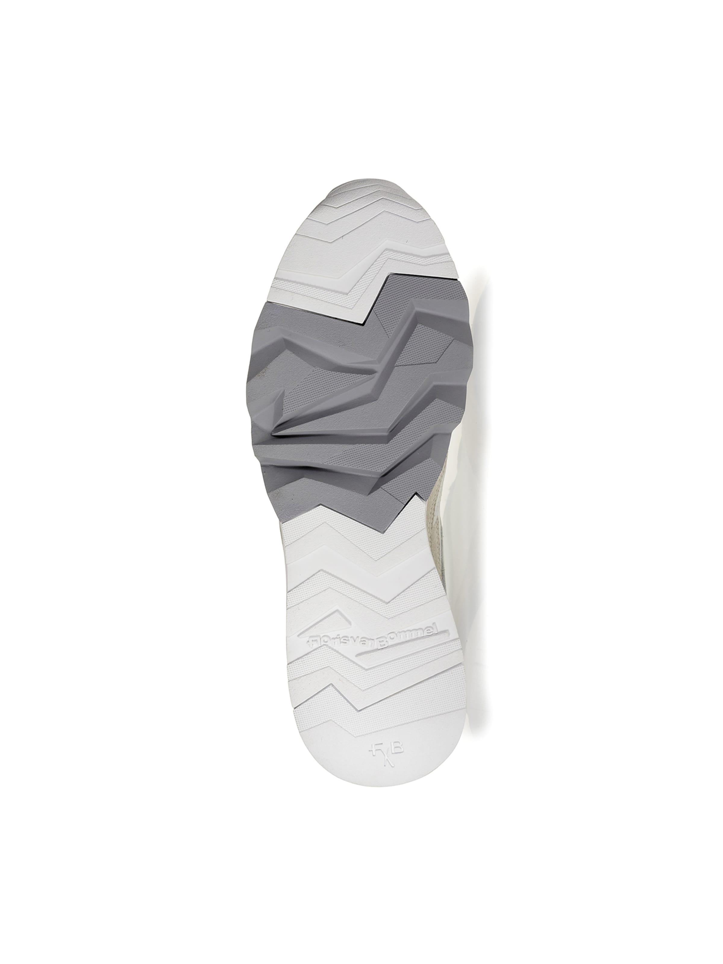 Sneaker bassa 'De Zager 10' di Floris van Bommel in bianco