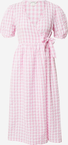 Monki Dress in Pink: front