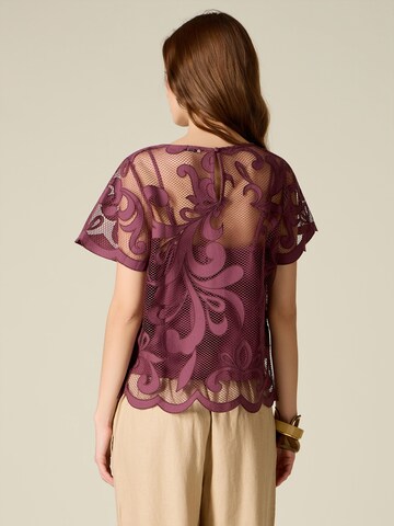 oltre Blouse in Lila