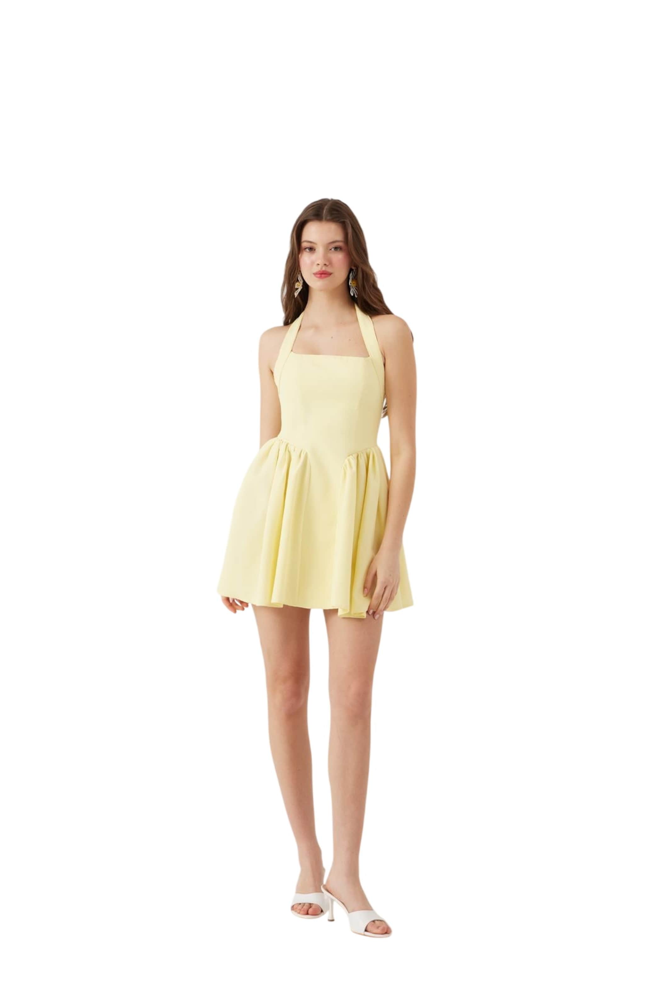 HOLLY LOLLY Kleid in Gelb