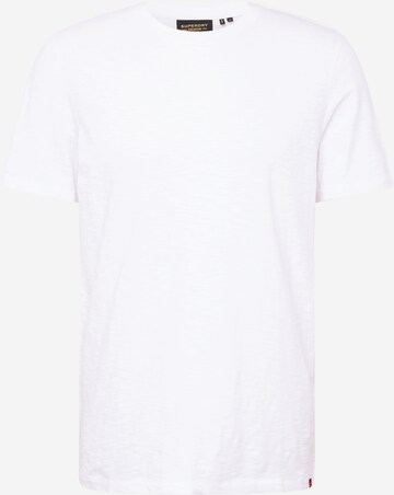 T-Shirt Superdry en blanc : devant