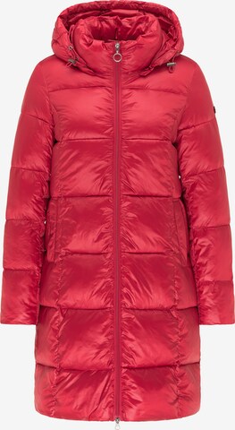 DreiMaster Maritim Winter Coat in Red: front