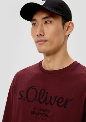 s.Oliver T-Shirt in Rot