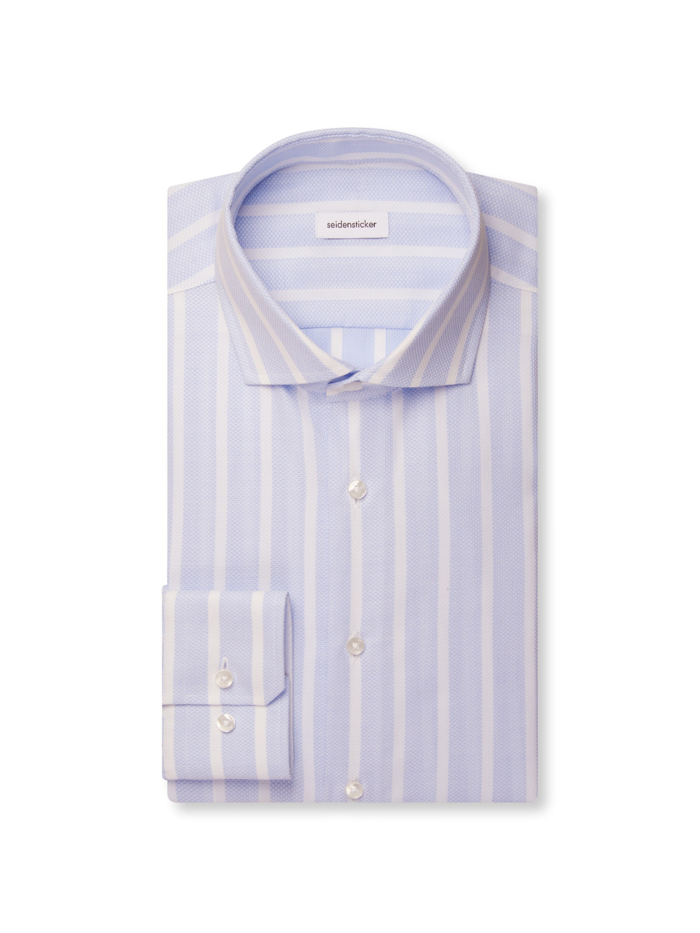 Coupe regular Chemise SEIDENSTICKER en bleu