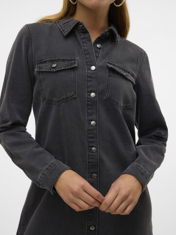 VERO MODA Shirt dress 'VMJennie' in Black