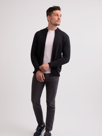 CASH-MERE.CH Knit cardigan in Grey