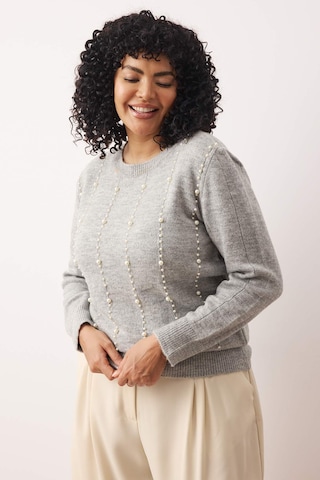 Trendyol Curve - Jersey en gris: frente