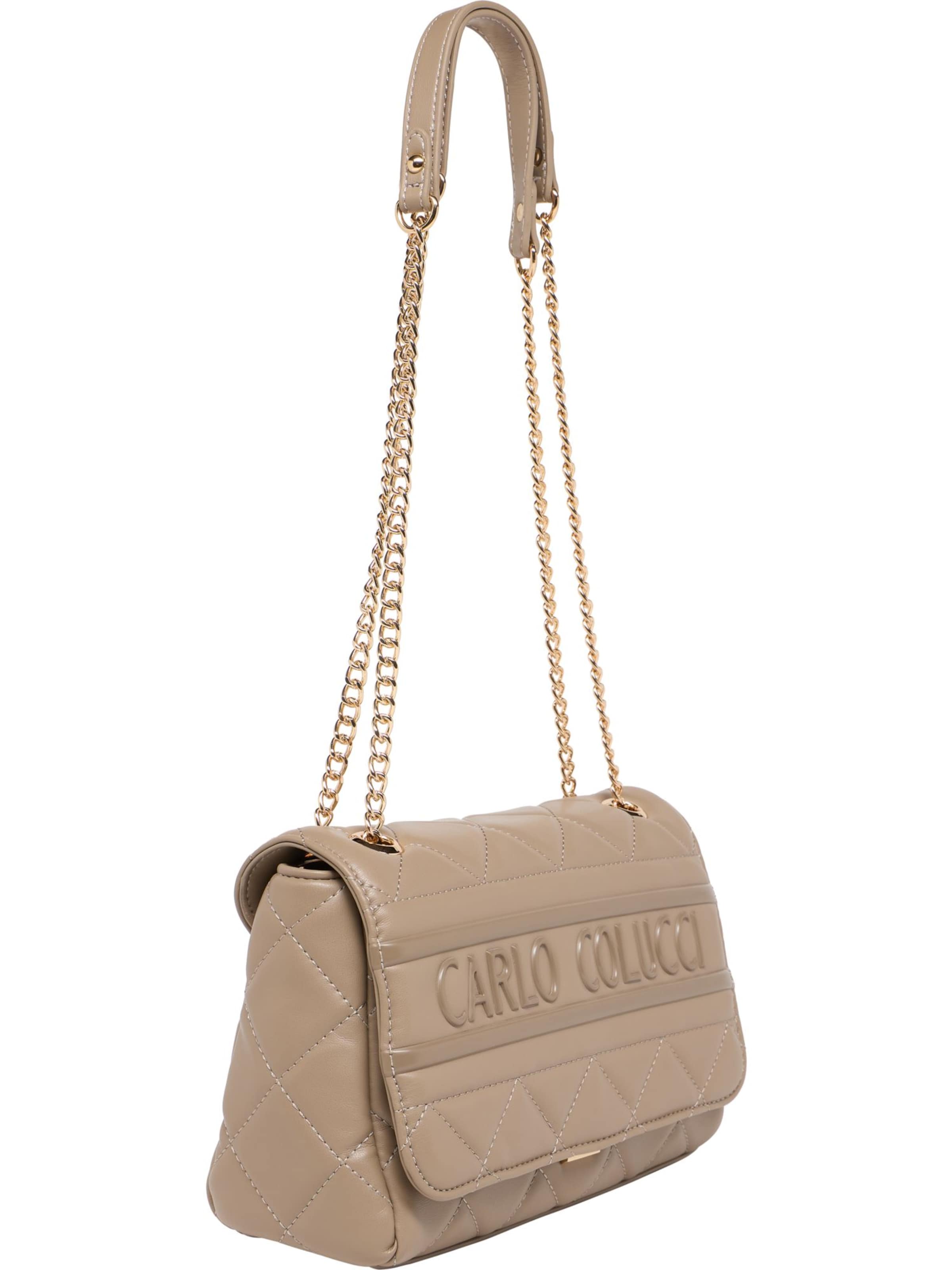 Carlo Colucci Schoudertas 'Fambri' in Beige