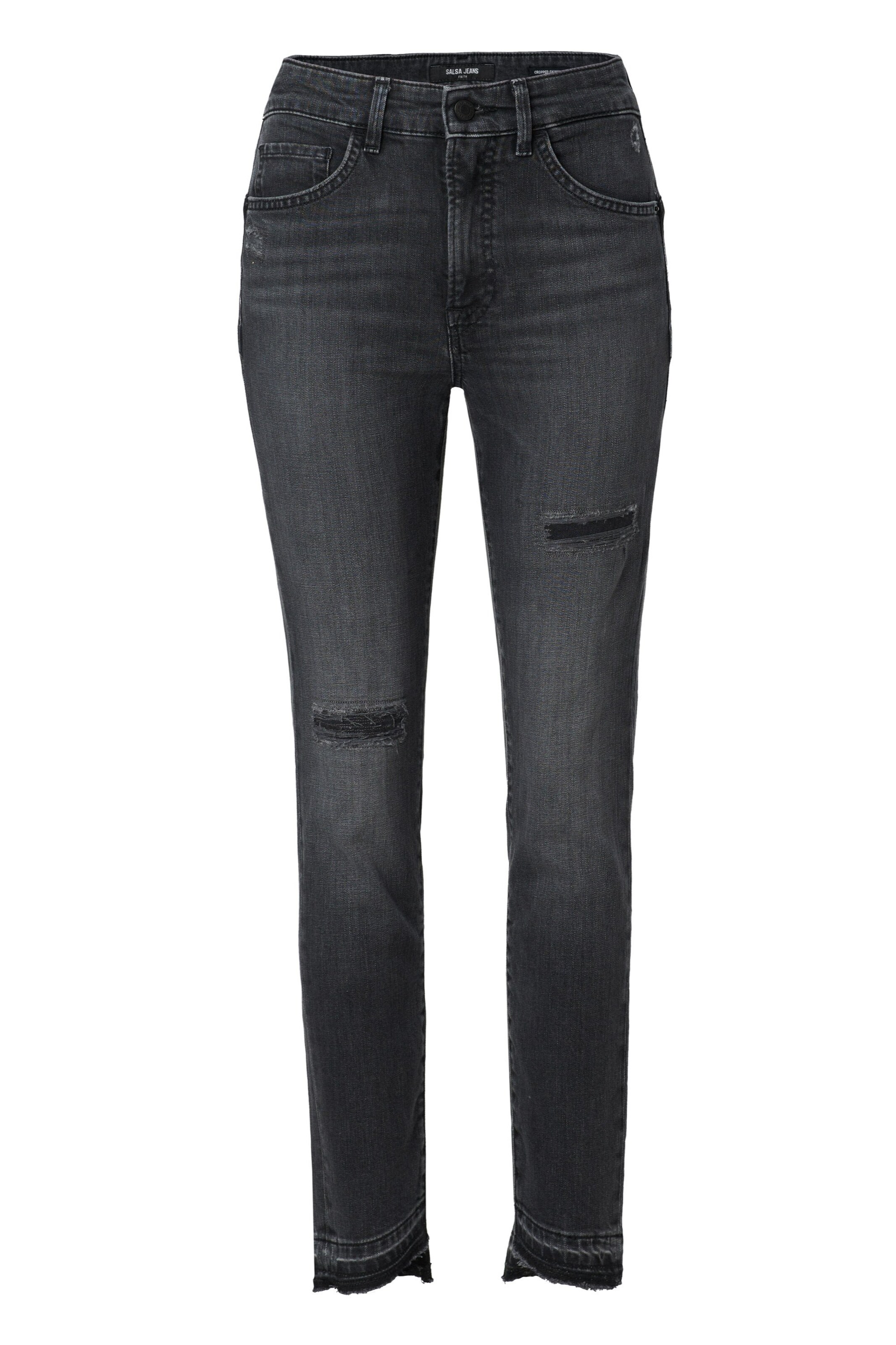 Salsa Jeans Skinny Jeans 'Faith' in Black: front