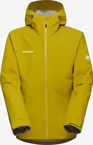 MAMMUT Outdoorjacke in Gelb: Vorderseite
