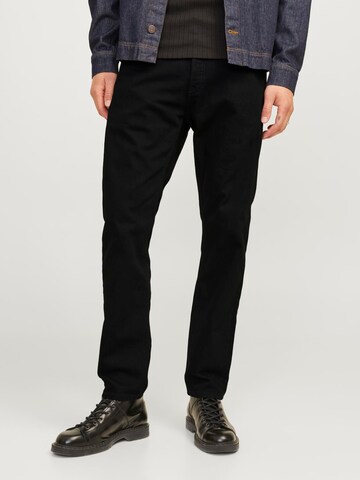 Effilé Jean '12263335' JACK & JONES en noir