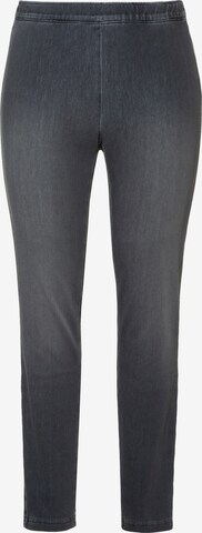 Ulla Popken Skinny Jeggings 'SIENNA' in Grey: front