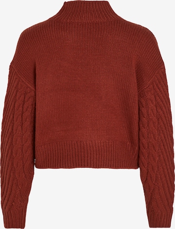 VILA Sweater 'Apoline' in Red