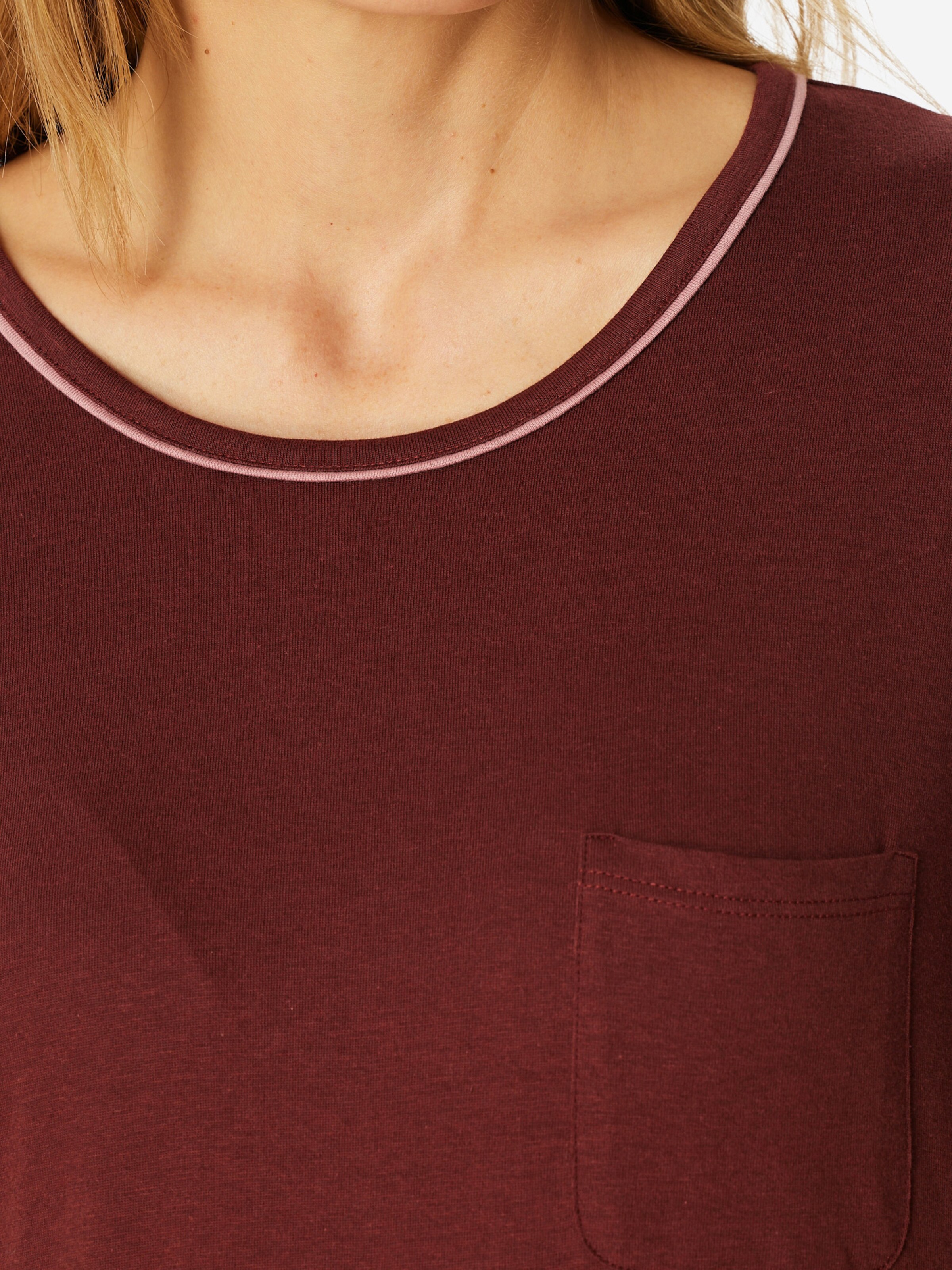 SCHIESSER Pyjama ' Comfort Nightwear ' in Orange