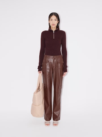 LeGer by Lena Gercke Regular Cargo Pants 'Giana' in Brown