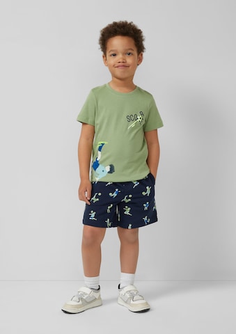 Regular Pantalon s.Oliver en bleu : devant