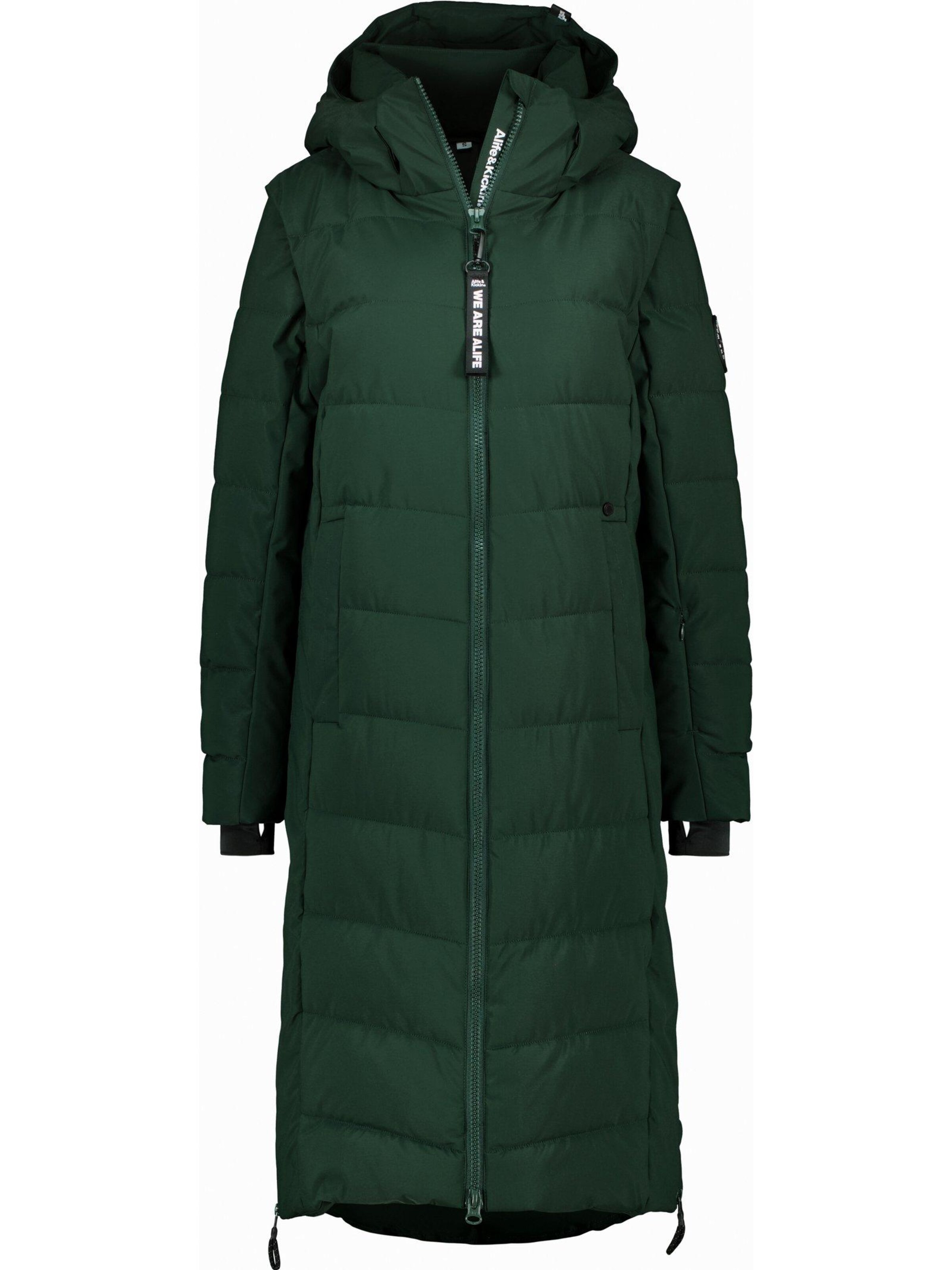 alife & kickin Winterjas 'Nellie' in Groen