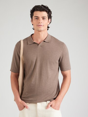 Maglietta 'JJKANE' di JACK & JONES in marrone: frontale