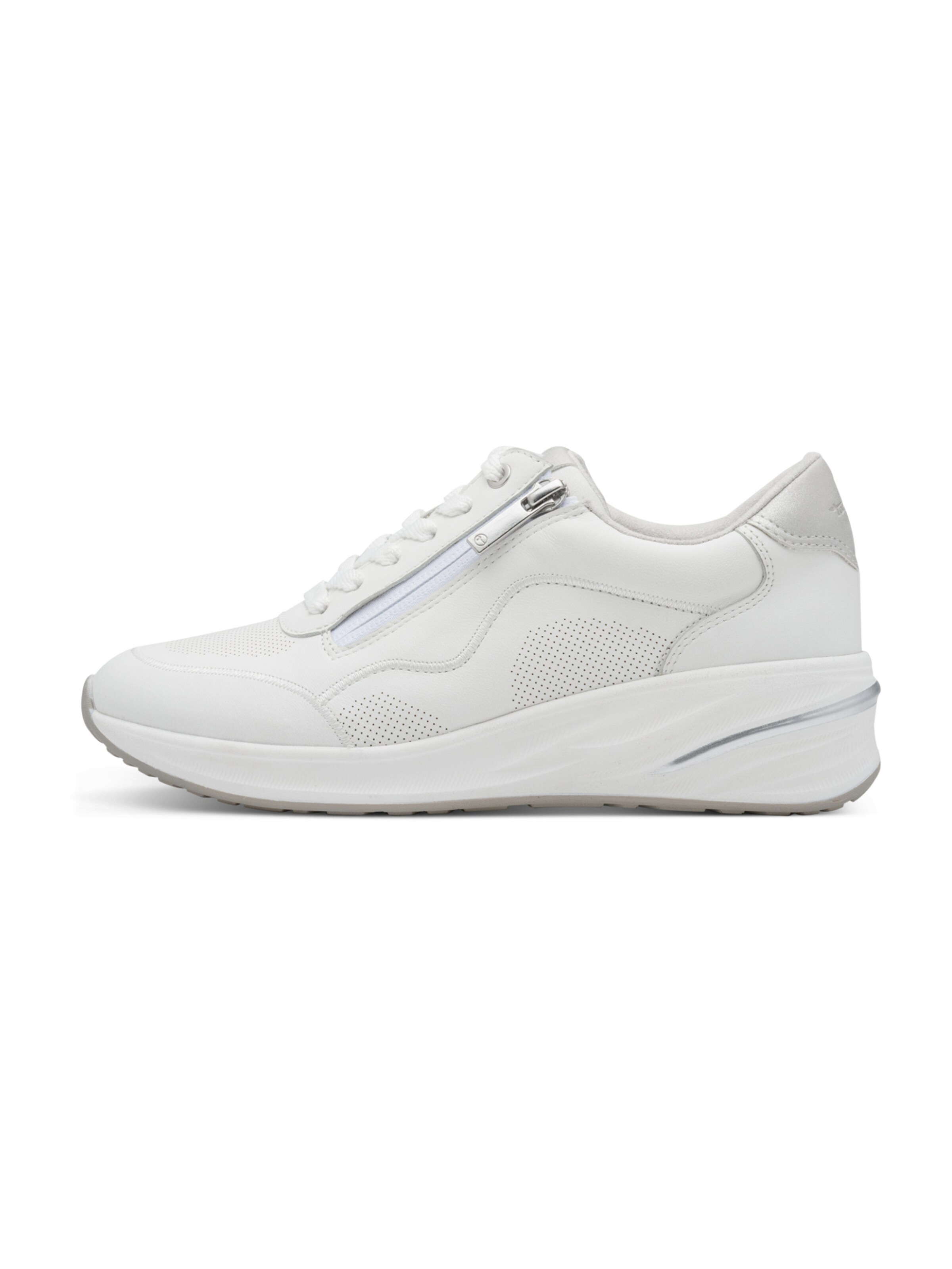 Tamaris Platform trainers in White