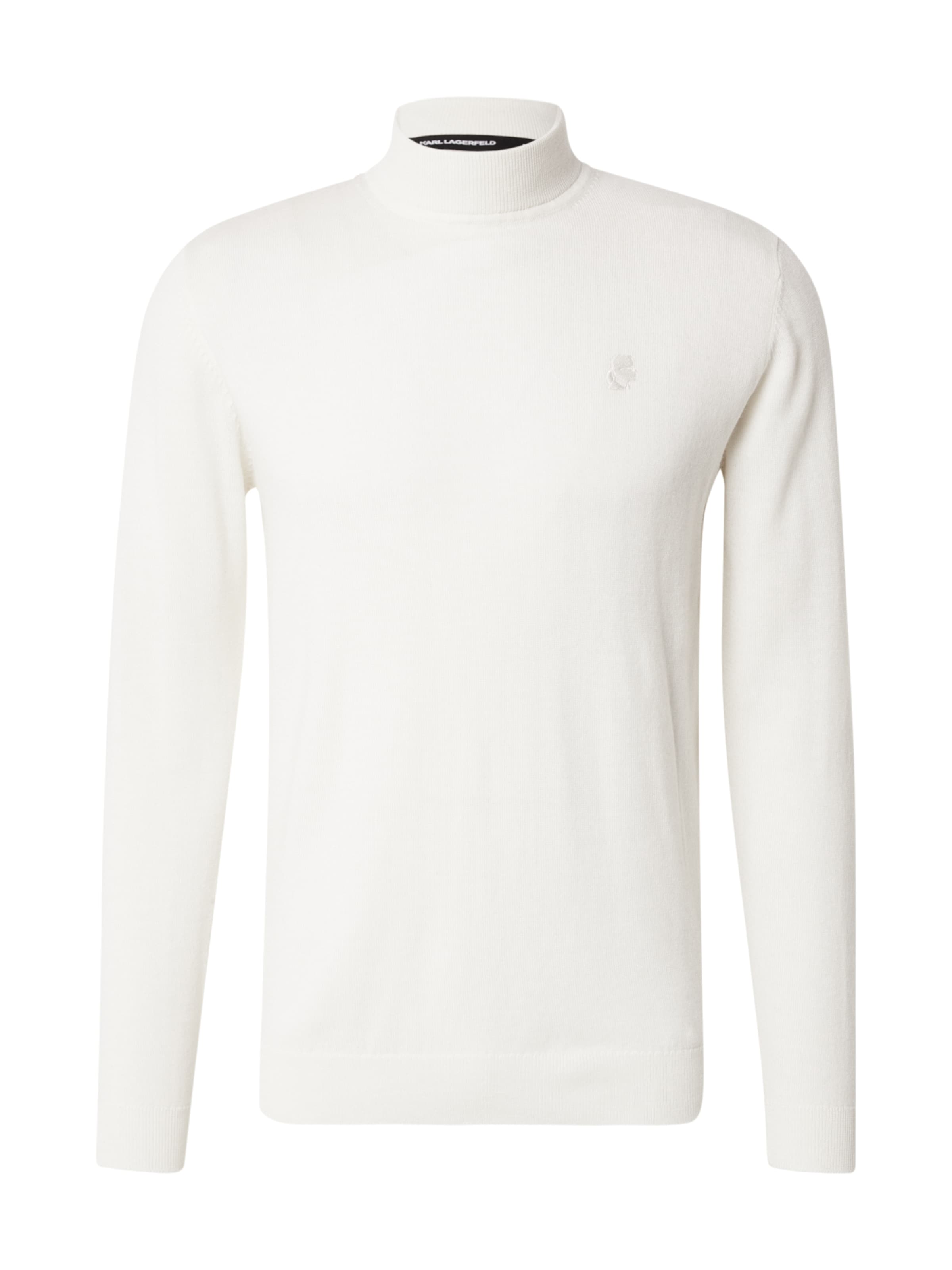 Pulover de la Karl Lagerfeld pe bej: față