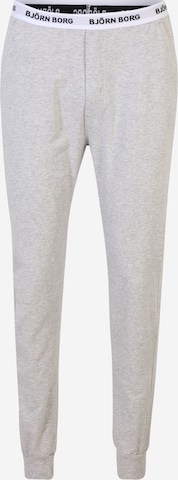 BJÖRN BORG Regular Sports trousers in Grey: front