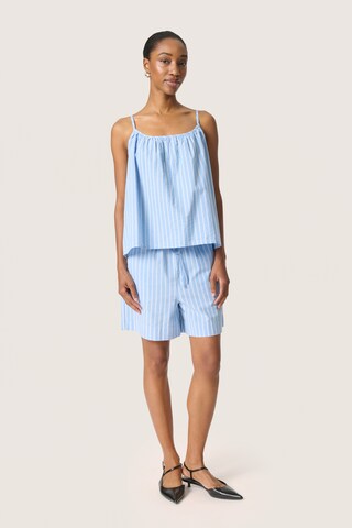 SOAKED IN LUXURY Top 'Anvitte' in Blauw