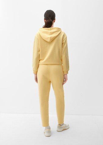 Effilé Pantalon s.Oliver en jaune